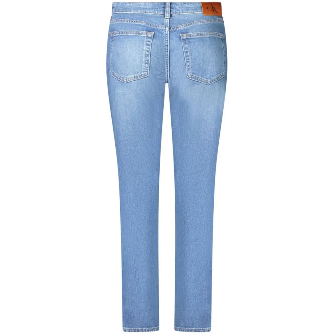 Calvin Klein Blu Cotton Women Jeans