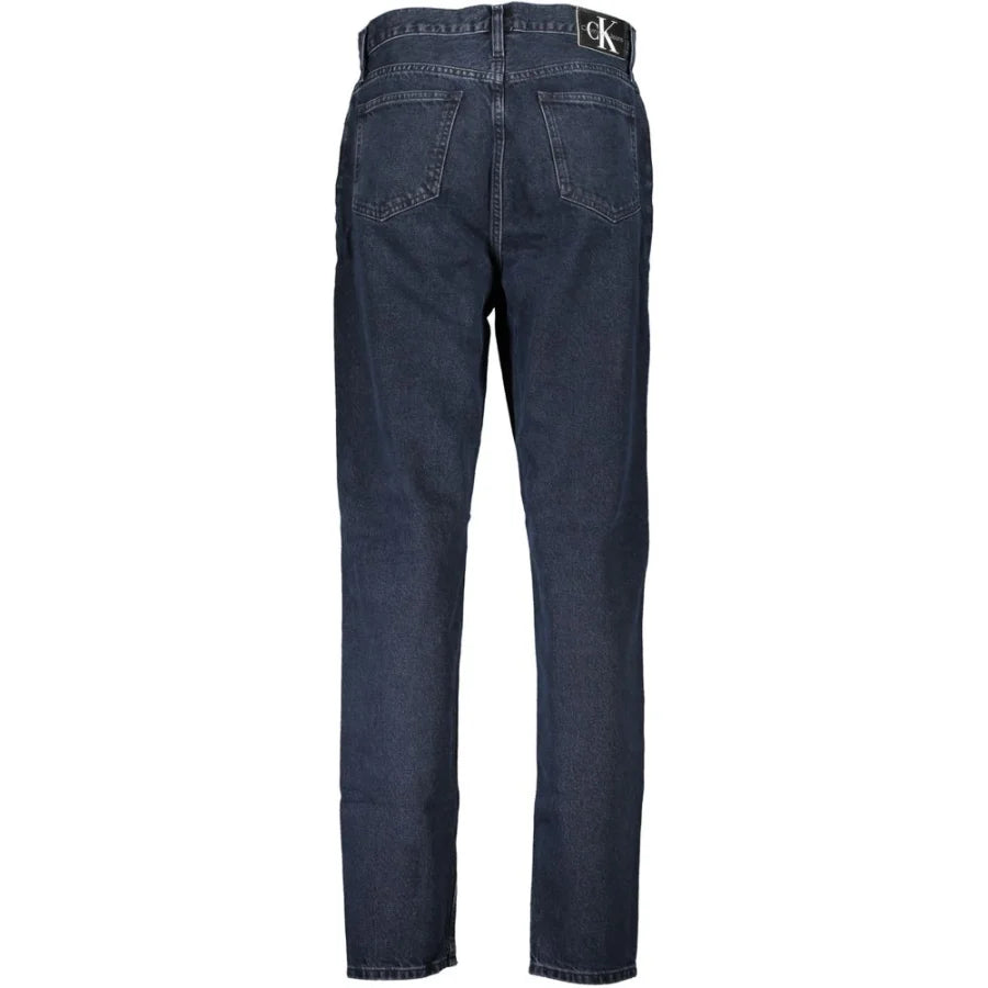 Calvin Klein Blu Cotton Women Jeans