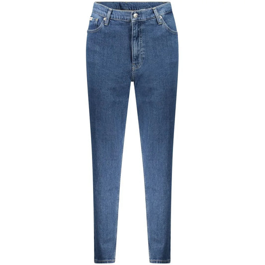 Calvin Klein Blu Cotton Women’s Jean