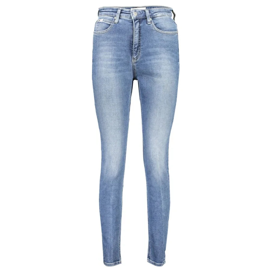 Calvin Klein Blu Cotton Women’s Skinny Jean