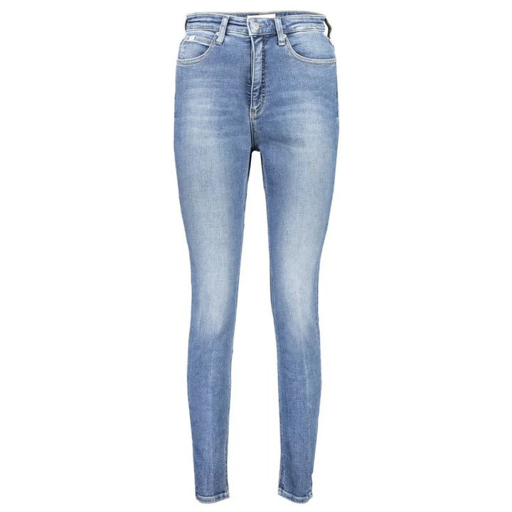 Calvin Klein Blu Cotton Women’s Skinny Jean