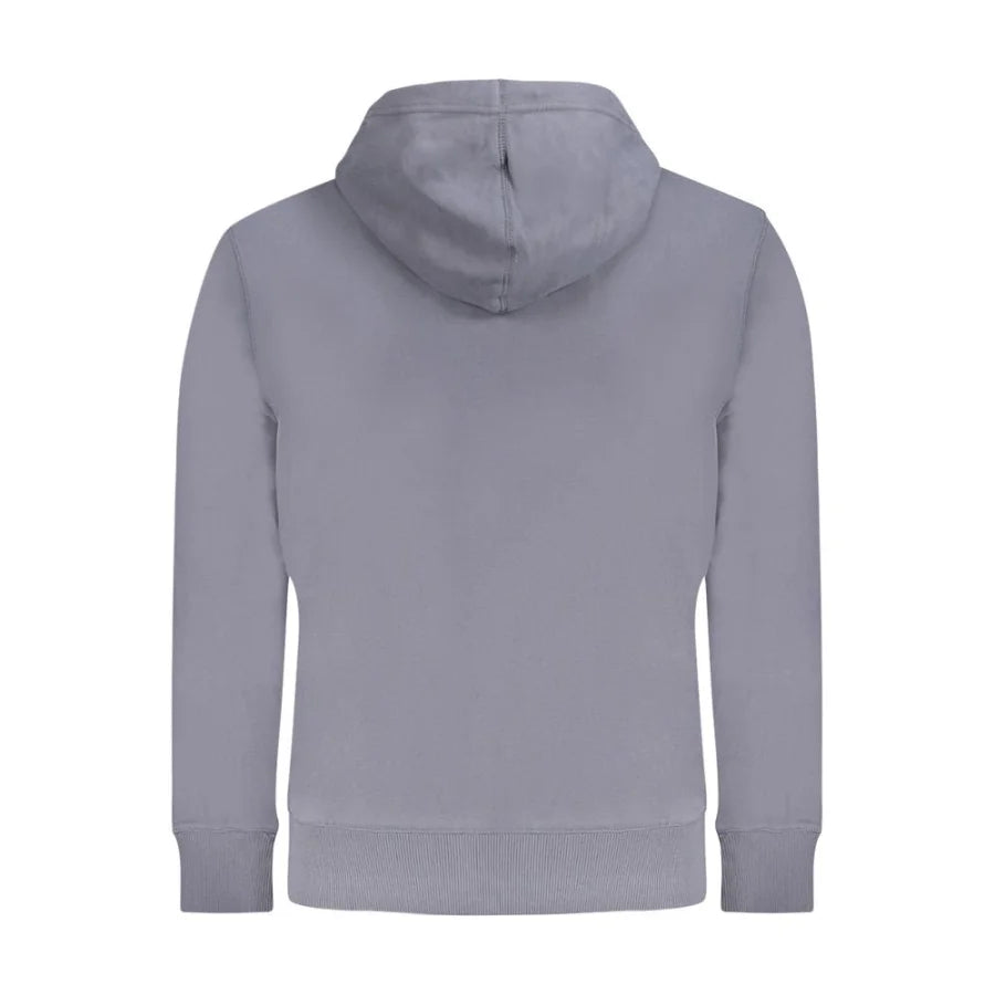 Calvin Klein Blue Cotton Men’s Hooded Sweatshirt