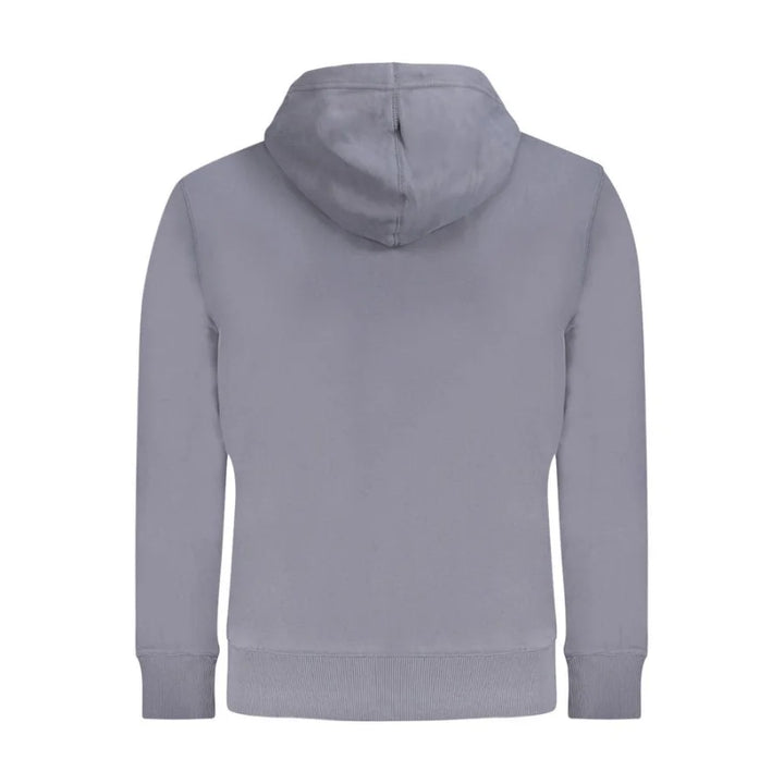 Calvin Klein Blue Cotton Men’s Hooded Sweatshirt
