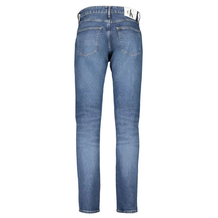Calvin Klein Blue Cotton Men’s Jean
