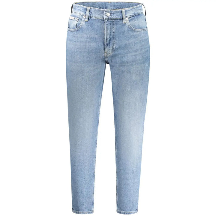 Calvin Klein Blue Cotton Men’s Jeans