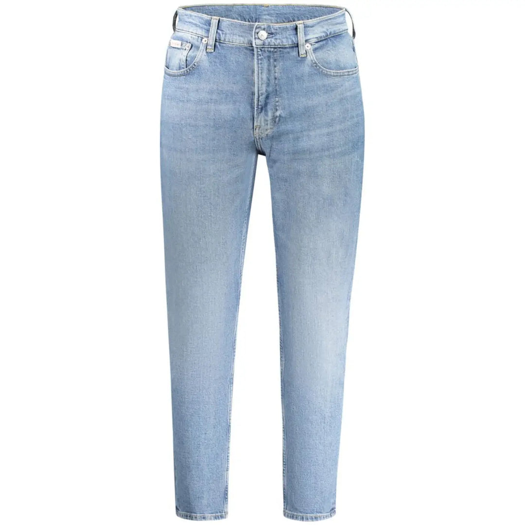 Calvin Klein Blue Cotton Men’s Jeans