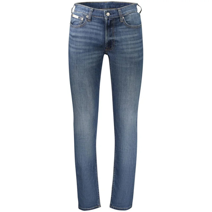 Calvin Klein Blue Cotton Men’s Jeans