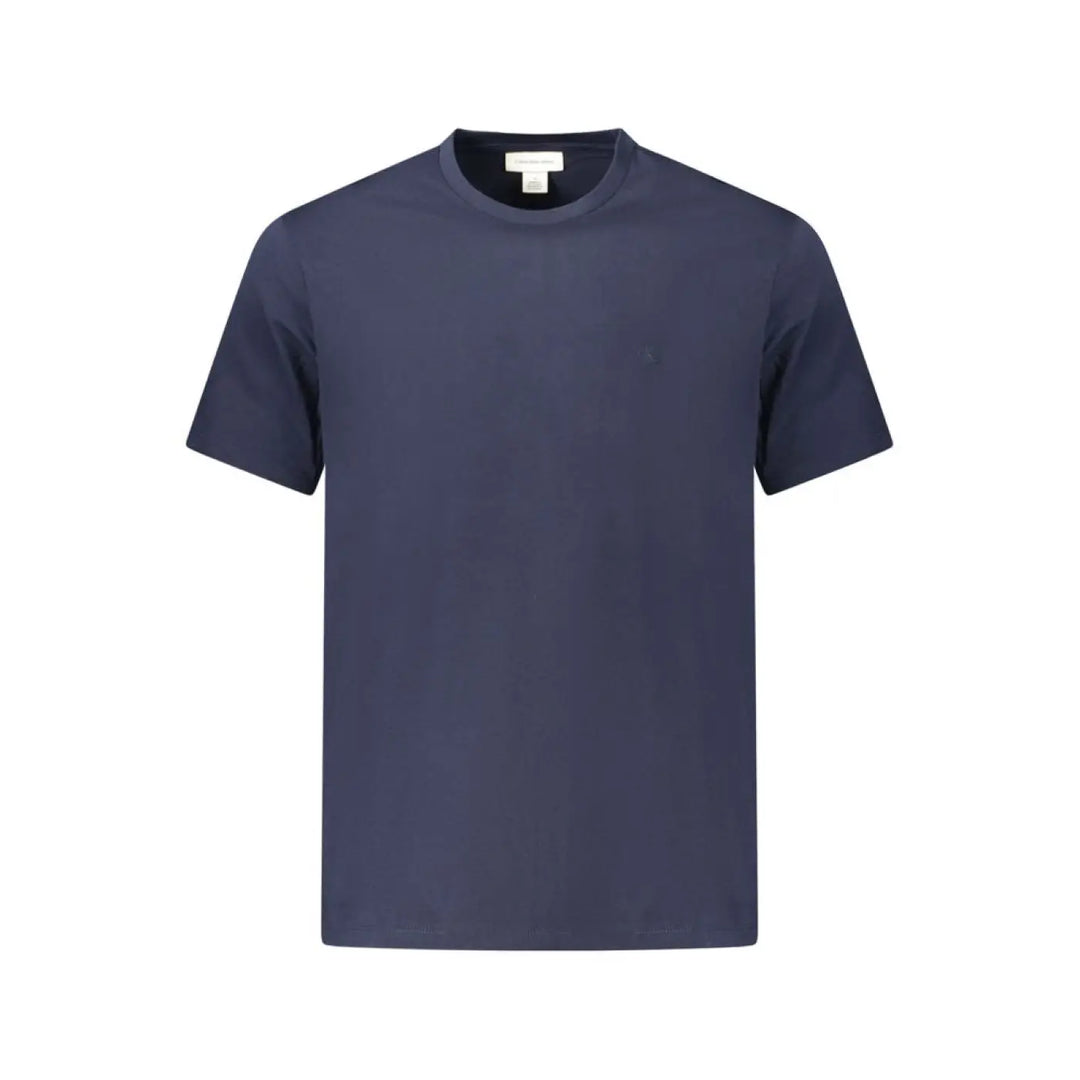 Calvin Klein Blue Cotton Men’s T-shirt