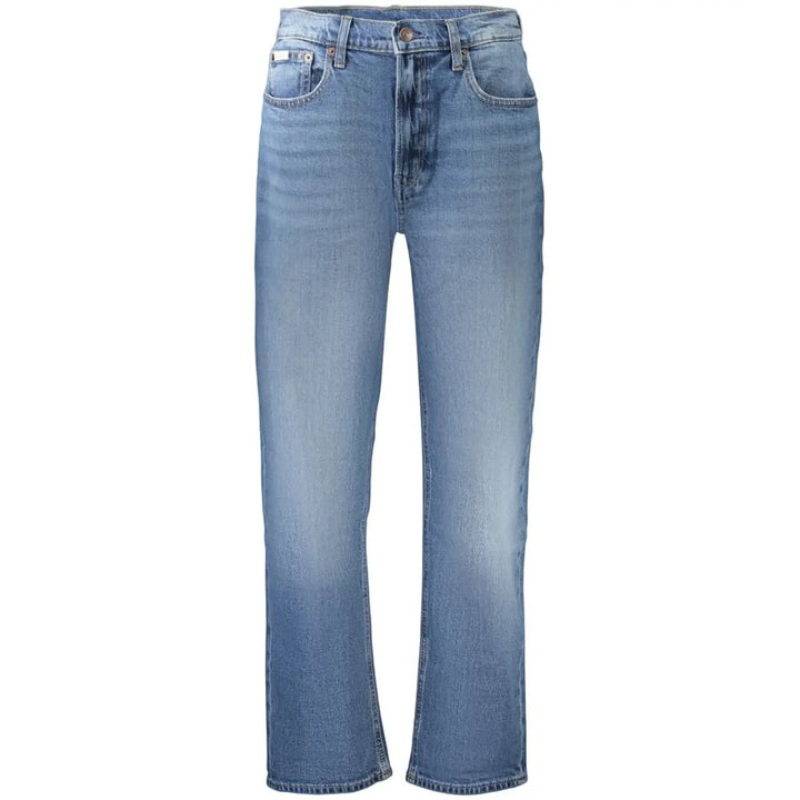 Calvin Klein Blue Cotton Women’s Jeans