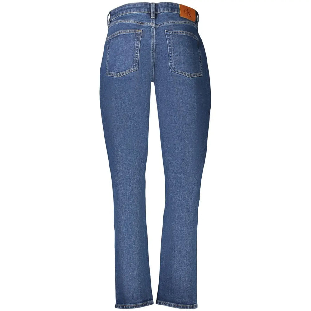 Calvin Klein Blue Cotton Women’s Jeans
