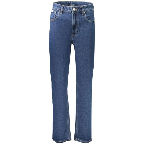 Calvin Klein Blue Cotton Women’s Jeans