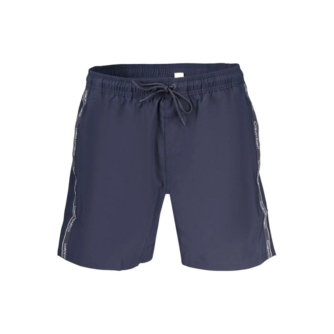 Calvin Klein Blue Polyester Men’s Swim Shorts