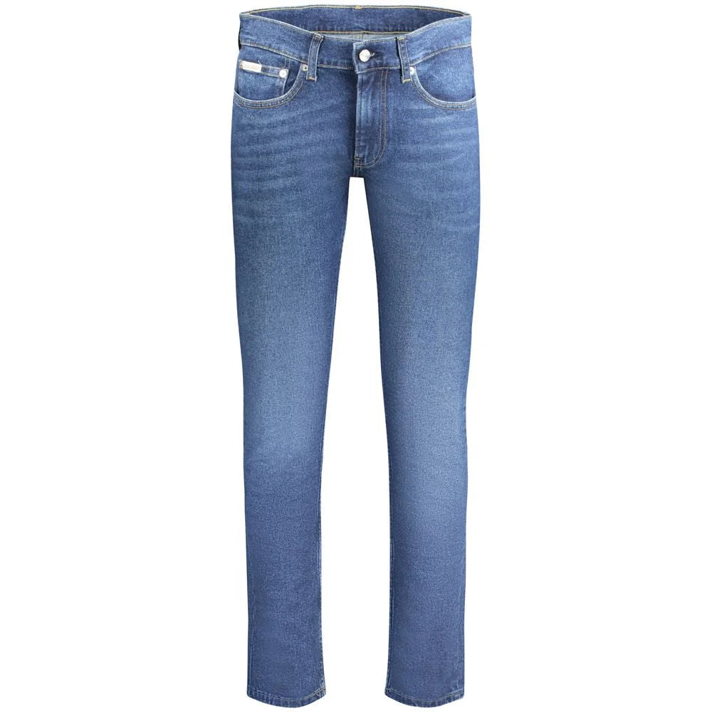 Calvin Klein Blue Slim Fit Jeans Sleek Style and Comfort Combined