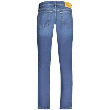 Calvin Klein Blue Slim Fit Jeans Sleek Style and Comfort Combined