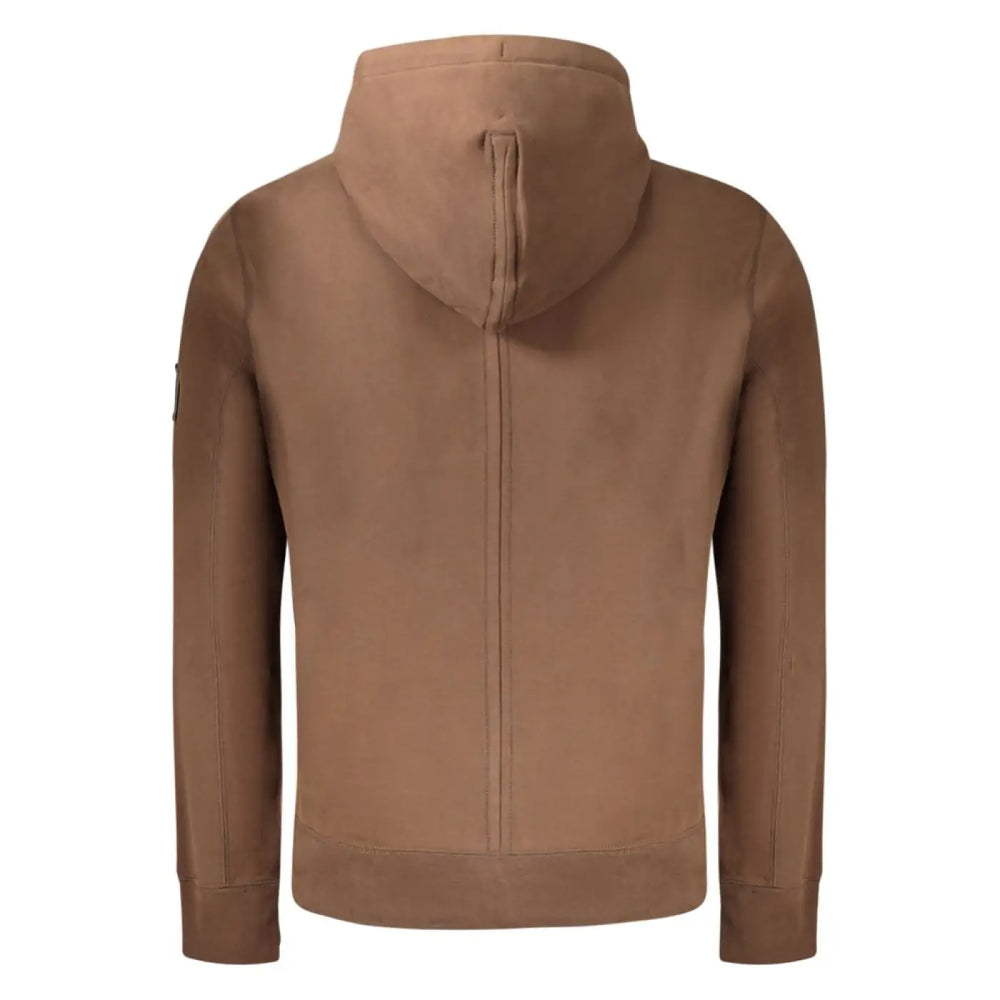 Calvin Klein Brown Cotton Men’s Sweatshirt