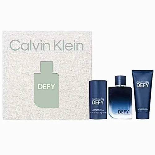 Calvin Klein Defy Eau De Parfum Gift Set for Men Fresh and Seductive Men’s Sets