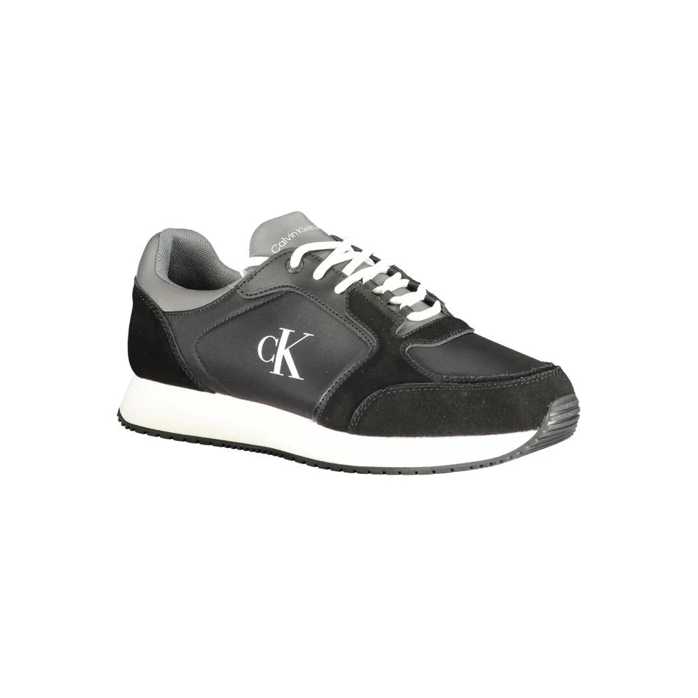 Calvin Klein Edge Black Sneakers Bold Style for Modern Men