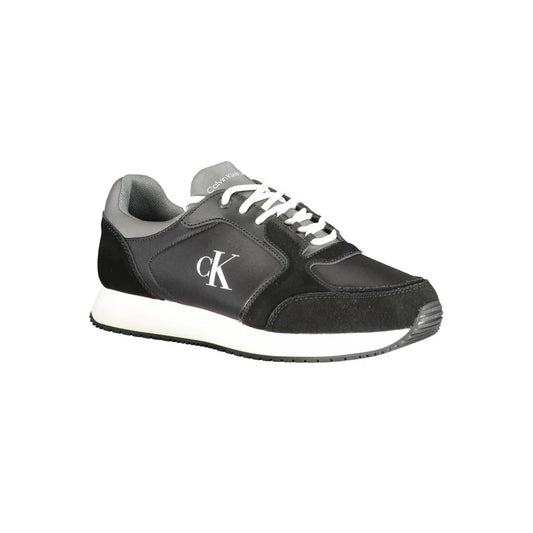 Calvin Klein Edge Black Sneakers Bold Style for Modern Men