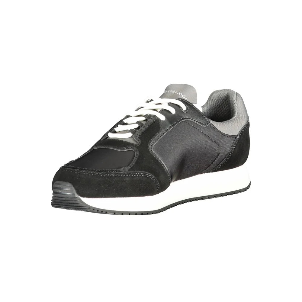 Calvin Klein Edge Black Sneakers Bold Style for Modern Men