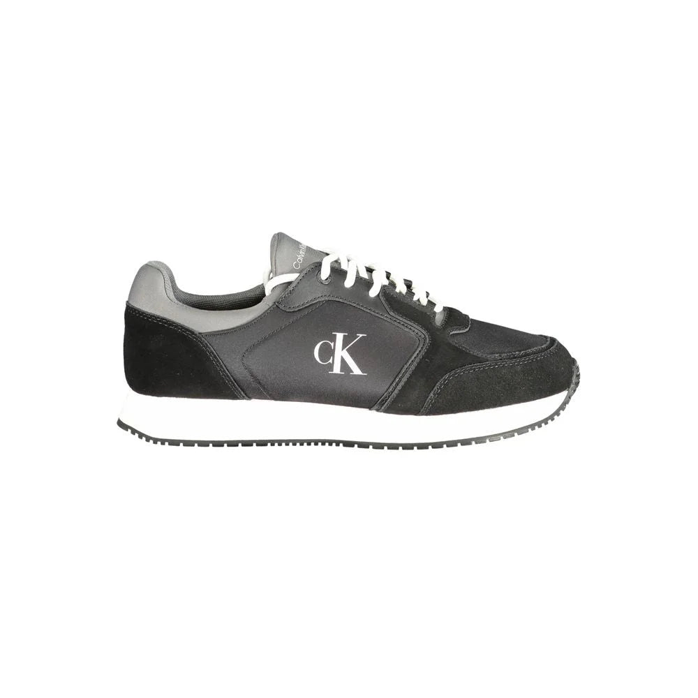 Calvin Klein Edge Black Sneakers Bold Style for Modern Men