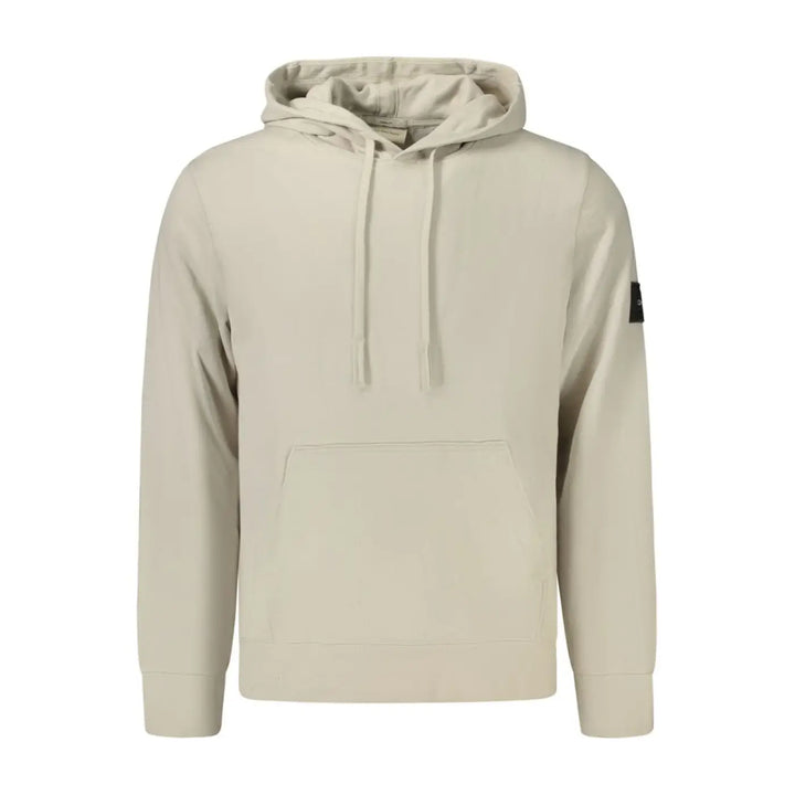 Calvin Klein Gray Cotton Men’s Sweatshirt