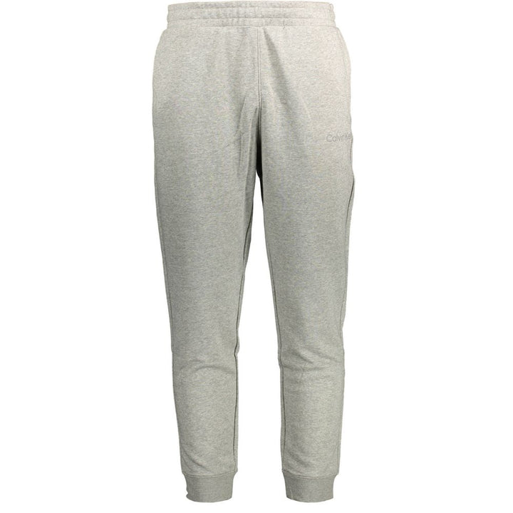 Calvin Klein Gray Cotton Men’s Track Pant