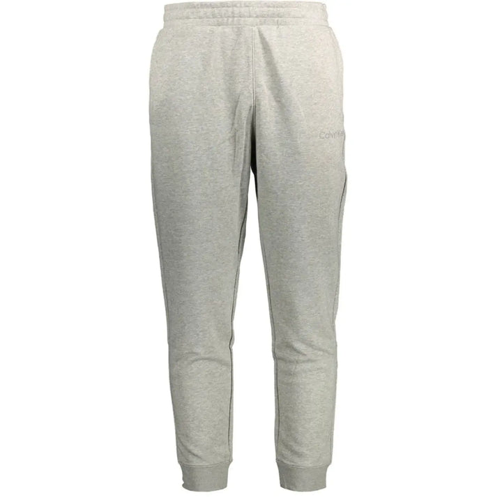 Calvin Klein Gray Cotton Men’s Track Pant