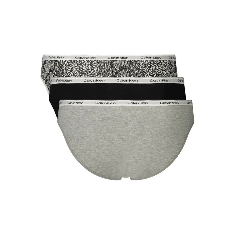 Calvin Klein Gray Cotton Women’s Underwear