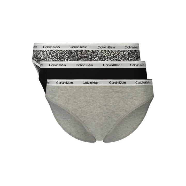 Calvin Klein Gray Cotton Women’s Underwear