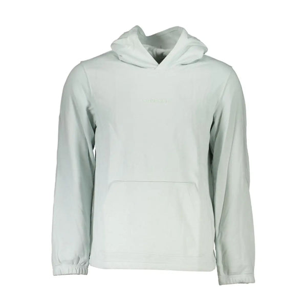 Calvin Klein Green Cotton Men Sweater