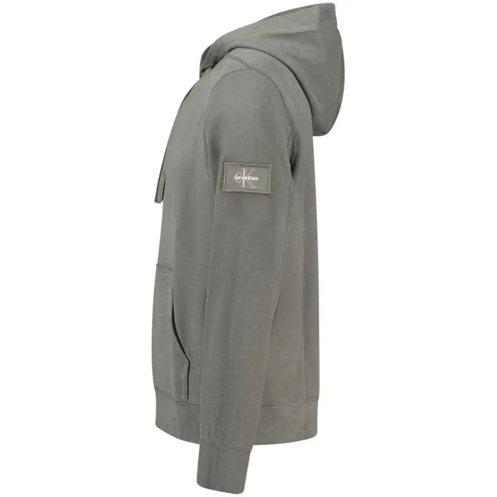 Calvin Klein Green Cotton Men’s Sweatshirt