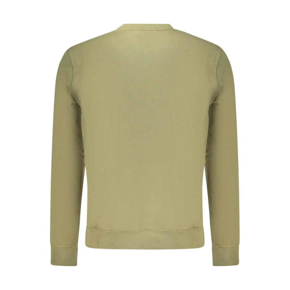 Calvin Klein Green Cotton Men’s Sweatshirt