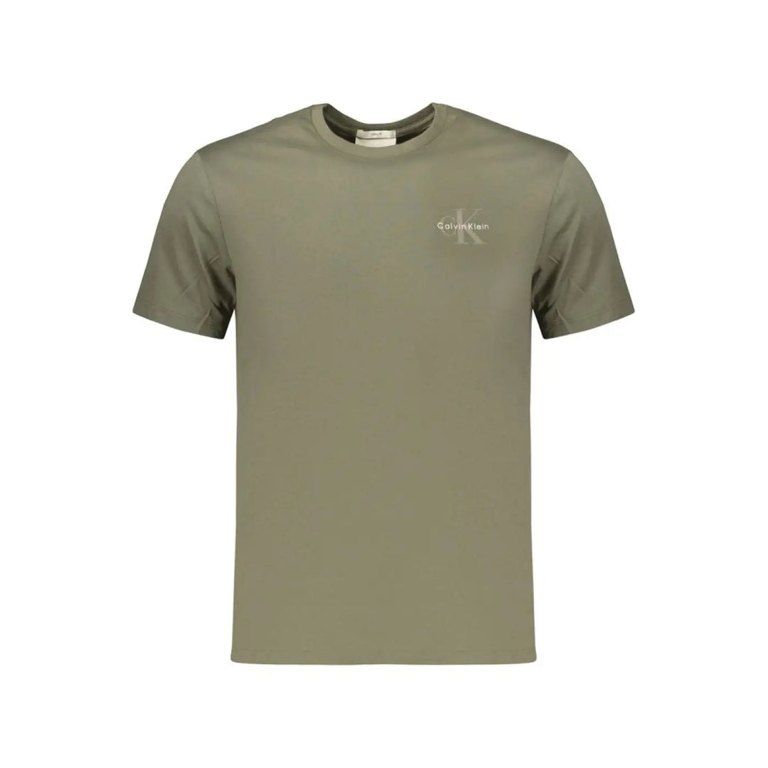 Calvin Klein Green Cotton Men’s T-shirt