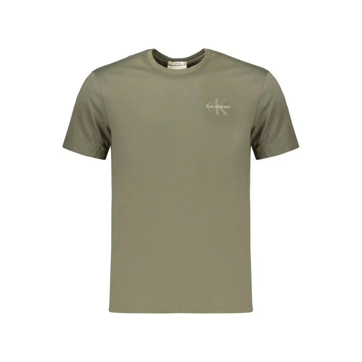 Calvin Klein Green Cotton Men’s T-shirt