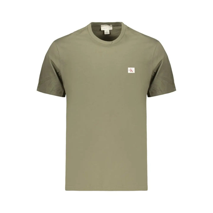 Calvin Klein Green Cotton Men’s T-shirt