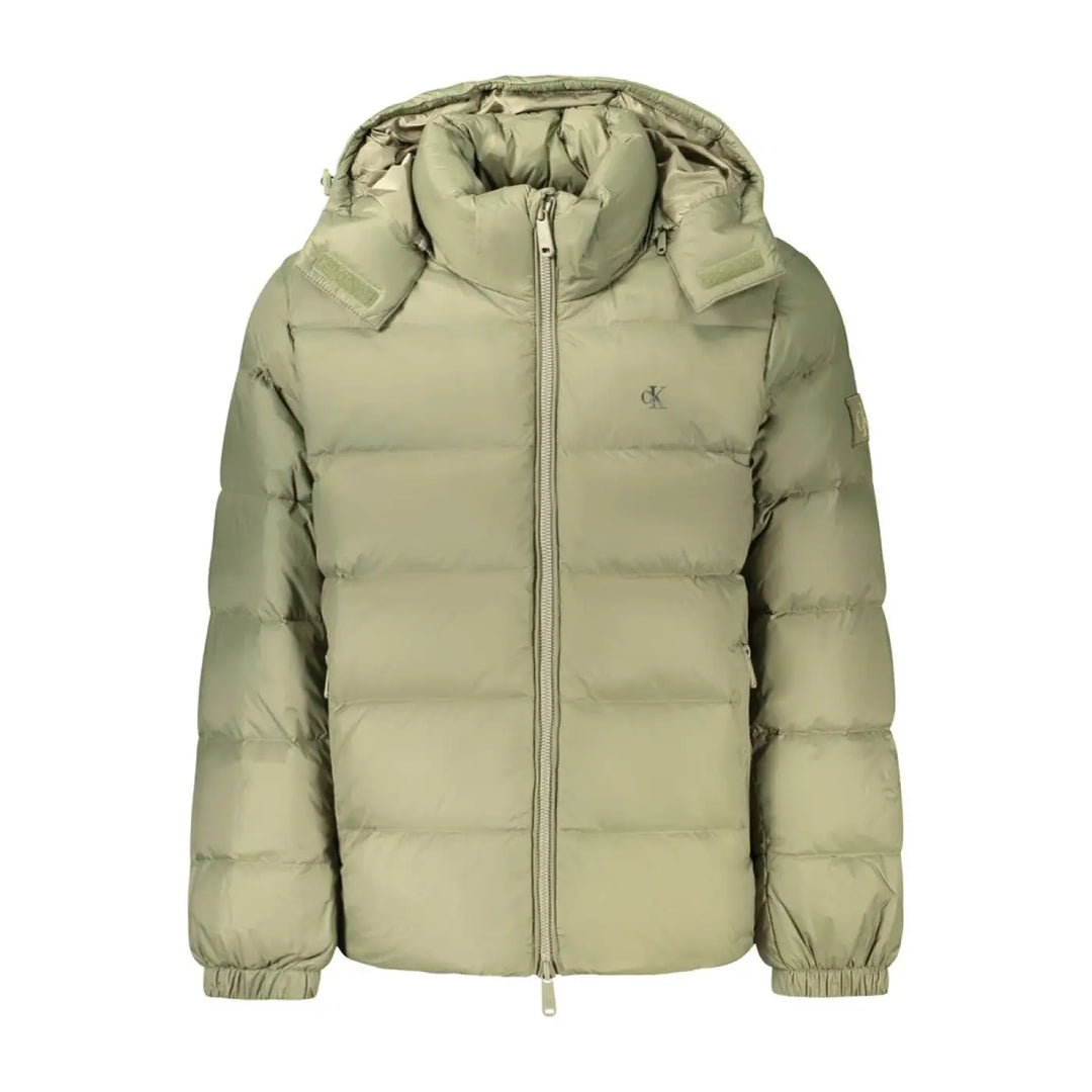 Calvin Klein Green Nylon Men’s Jacket