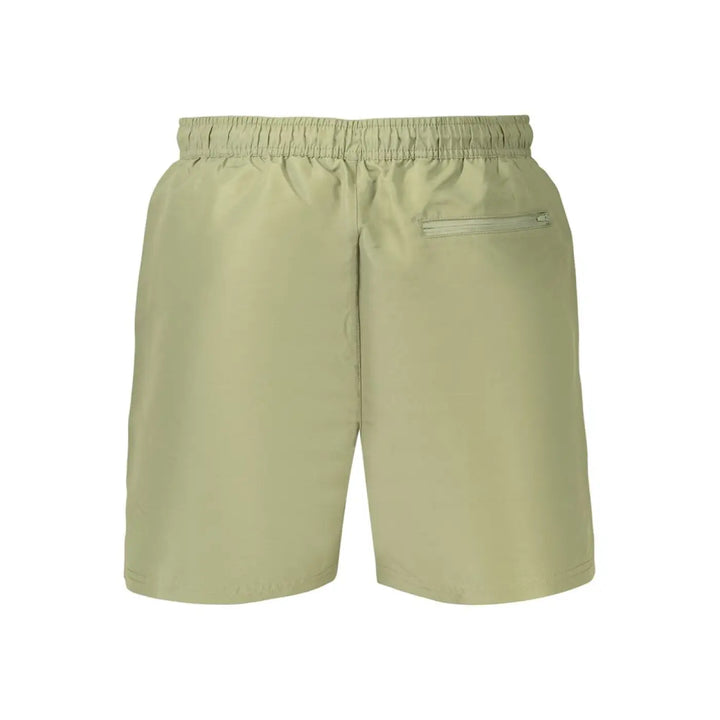 Calvin Klein Green Polyester Men’s Swim Shorts