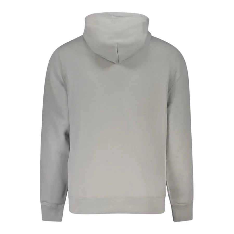 Calvin Klein Grigio Cotton Male Sweatshirt