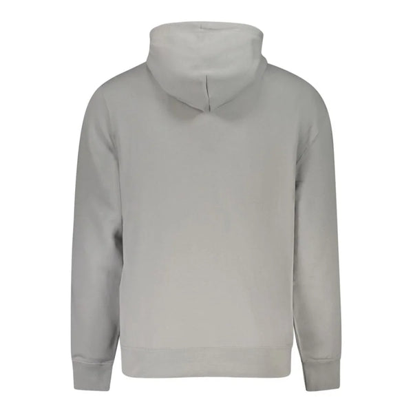 Calvin Klein Grigio Cotton Male Sweatshirt