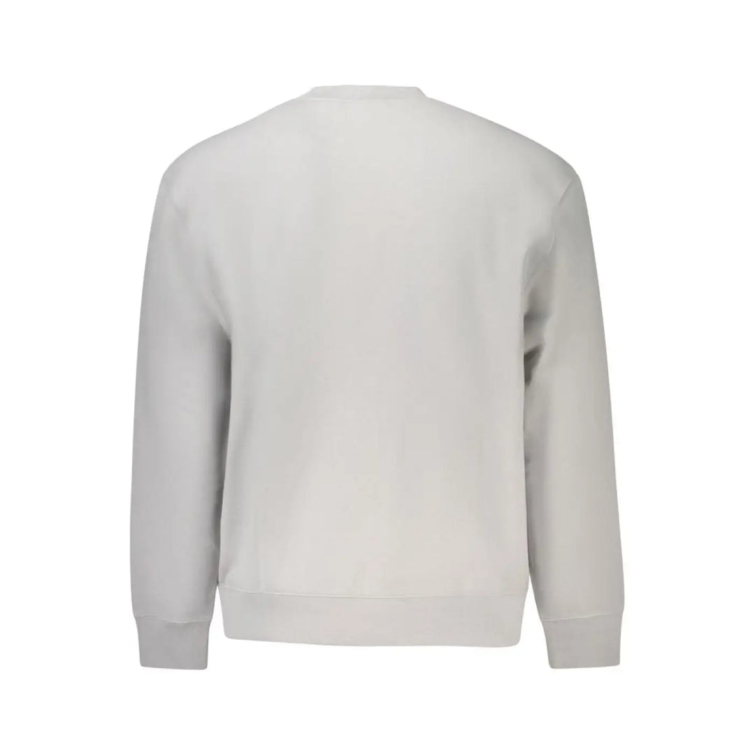Calvin Klein ’Grigio Cotton Men Sweatshirt’