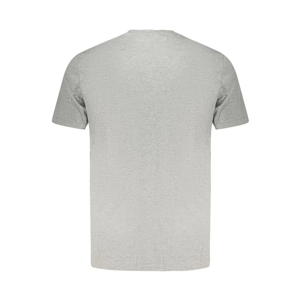 Calvin Klein Grigio Cotton Men T-shirt