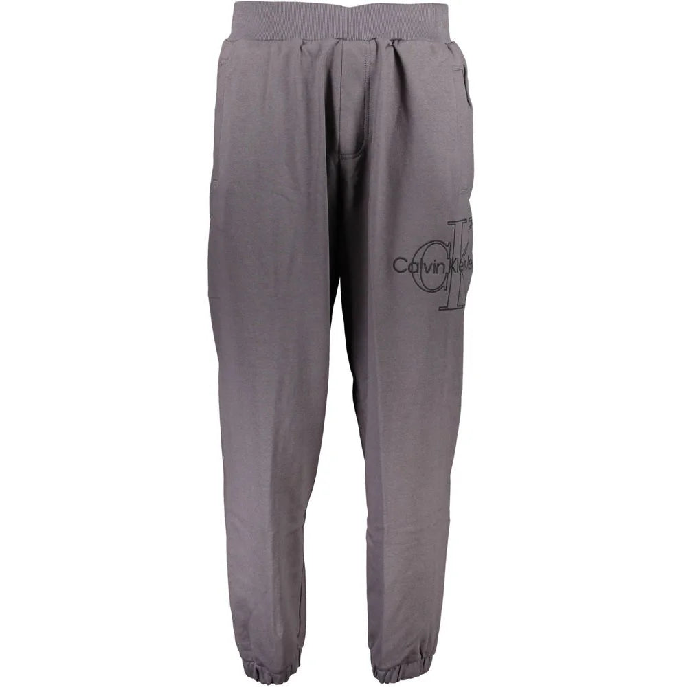 Calvin Klein Grigio Cotton Men’s Sweatpant