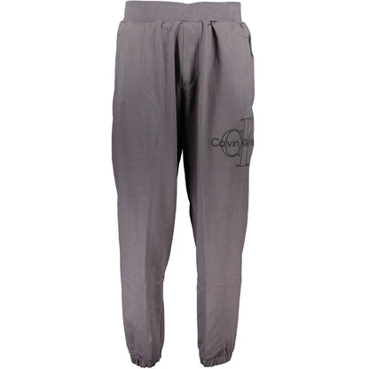 Calvin Klein Grigio Cotton Men’s Sweatpant
