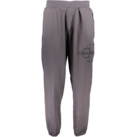 Calvin Klein Grigio Cotton Men’s Sweatpant