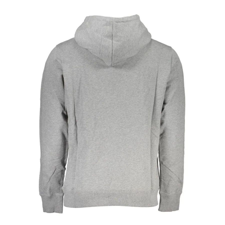 Calvin Klein Grigio Cotton Men’s Sweatshirt