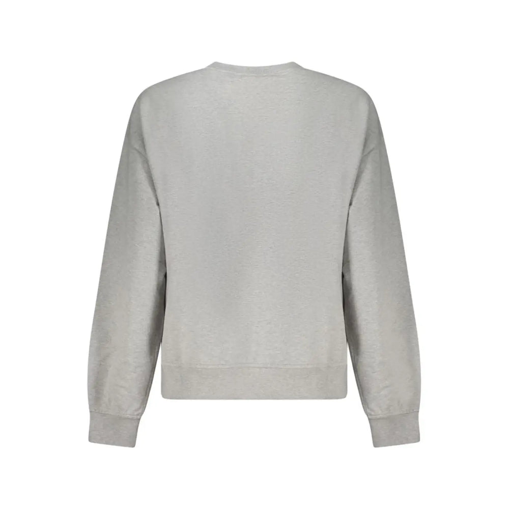 Calvin Klein Grigio Cotton Women Sweatshirt