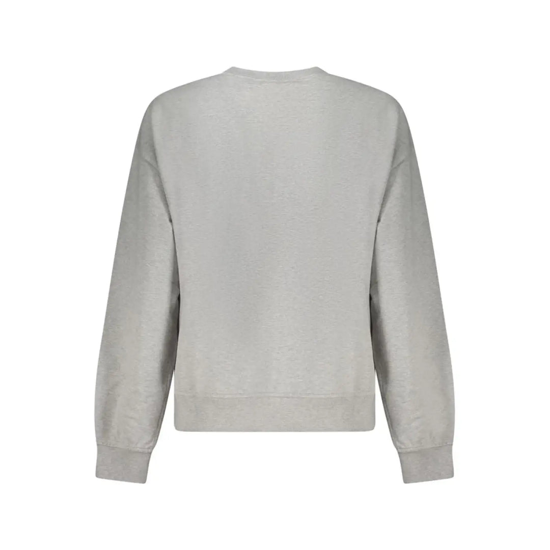 Calvin Klein Grigio Cotton Women Sweatshirt