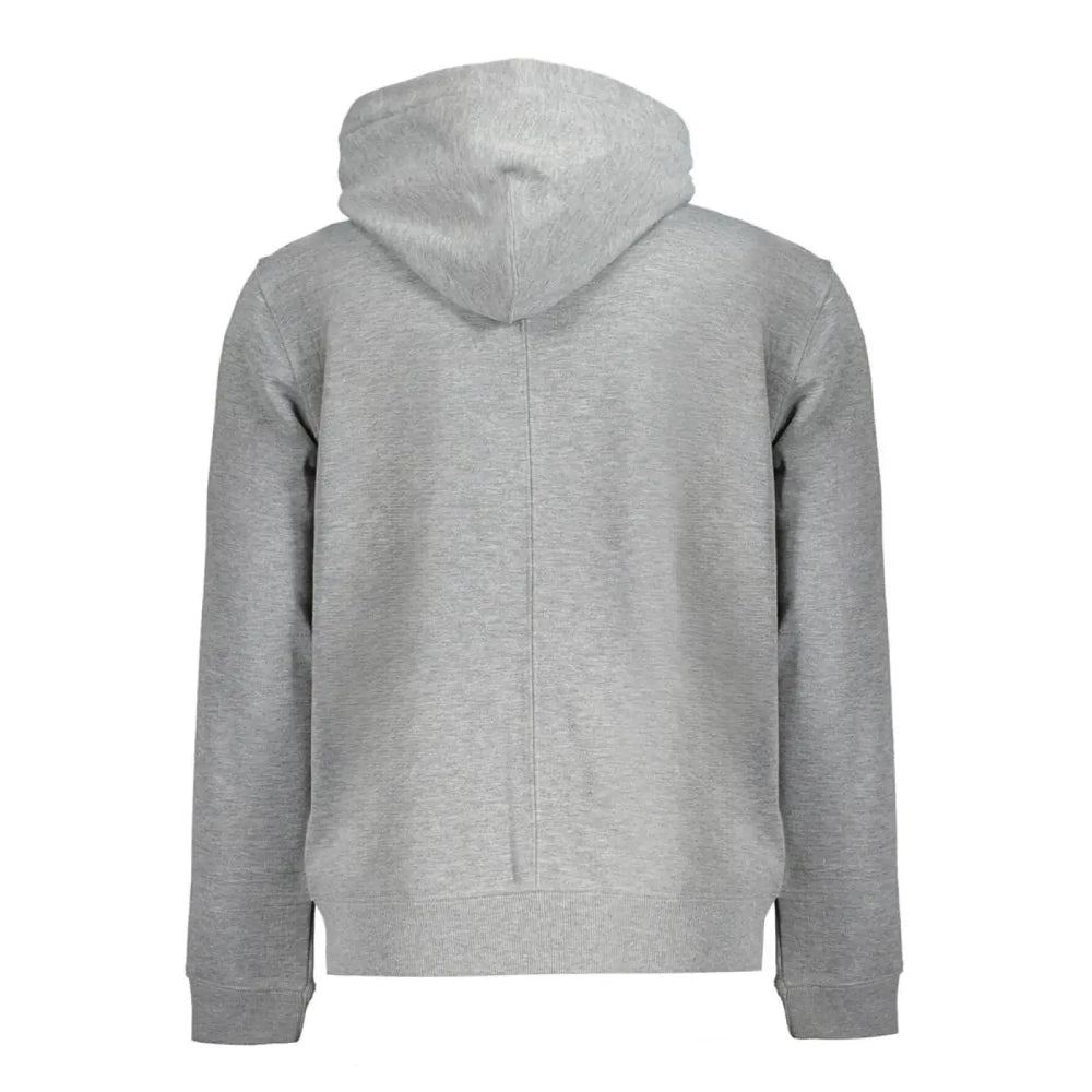 Calvin Klein Grigio Polyester Men’s Hoodie
