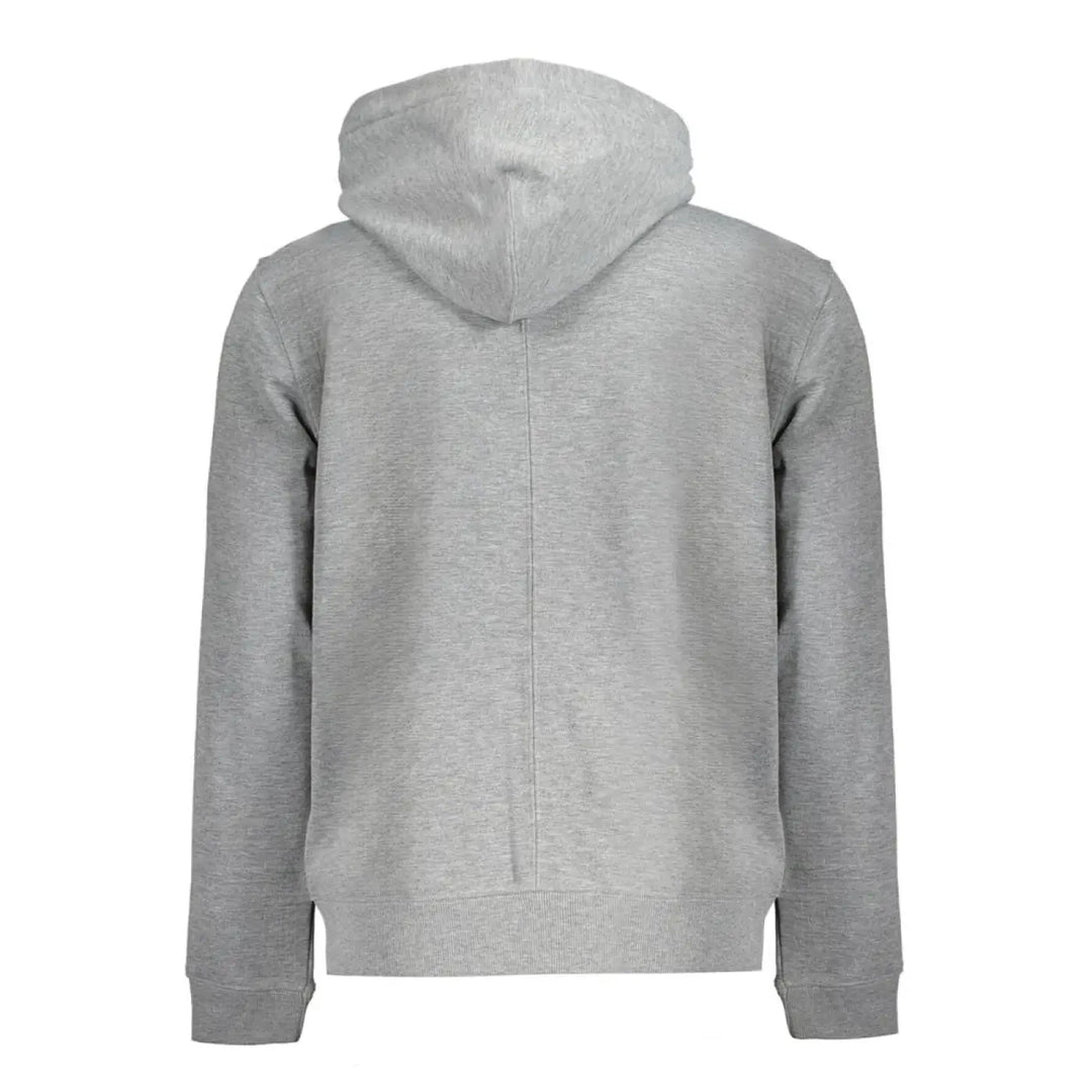 Calvin Klein Grigio Polyester Men’s Hoodie