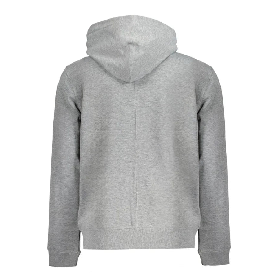 Calvin Klein Grigio Polyester Men’s Hoodie